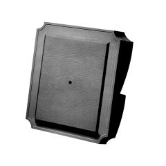Bloc de séries en surface festonné, noir