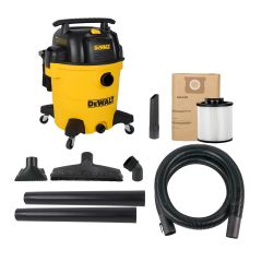 Wet/dry Vacuum - Polyethylene - 5.5 HP - 12 Gal.