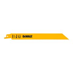Bimetal Reciprocating Saw Blades - Straight - 14 TPI - 5/pkg - 8"