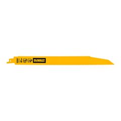 Bimetal Reciprocating Saw Blades - Demolition - 10 TPI - 5/pkg - 12"
