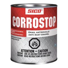 Anti-Rust Enamel - Corrostop -  Natural White - Gloss - 946 ml