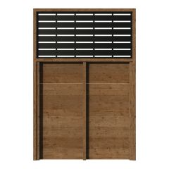 Privacy Fence Panel - Boadwalk - 4' x 6'