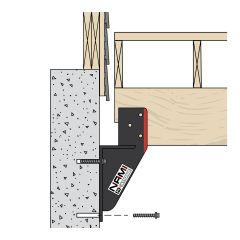 Support de poutre pour patio, 2 500 lb