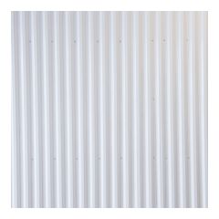 PVC Corrugated Pannel - White - 40" x 194"