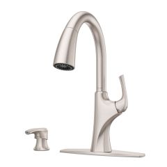 Robinet de cuisine, Rancho, acier inoxydable