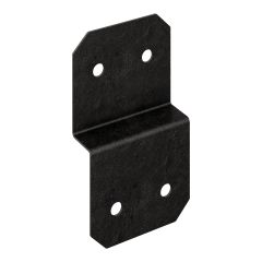 Étrier à solive pour terrasse ZMAX, OA AV, noir, 5"