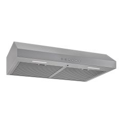 Hotte sous armoire, Glacier, 490 CFM, inox, 30"