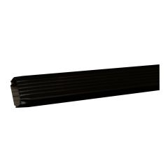 Gutter Downspout – aluminum – Black - 10’ x 2" x 3"