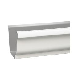 Gutter - Aluminum - White - 5" x 10'