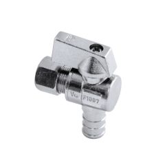 Supply Stop – Angle - EQ - 1/2 PEX x 3/8 COMP - 5/pkg