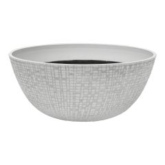 Bowl Planter – Riley - Antique White -14"