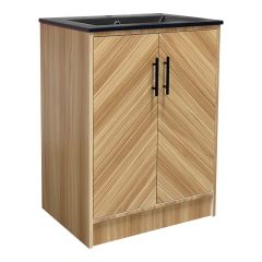 Meuble-lavabo Maia, 24", fini bois