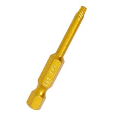 Embout, Star Drive, T-10, jaune, 2", 2/pqt