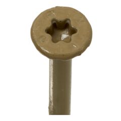 Vis pour terrasse, #8 x 1 1/2", revêtement Climatek+, 2700/pqt