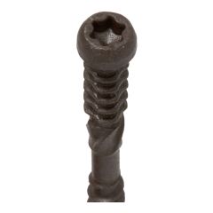 Vis pour terrasse en composite, #9 x 2-1/2", brun, 100/pqt