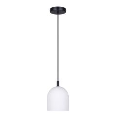 Luminaire suspendu Cimentia, 6",  blanc mat