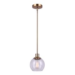 Luminaire suspendu Esffera, 7", or