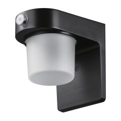 Lumière de sécurité, DEL, câblée, noir
