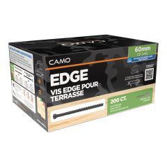 Vis pour terrasse, acier inoxydable, 2 3/8", 200/pqt