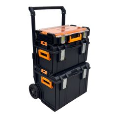 3-Piece Stackable Tool Box Set