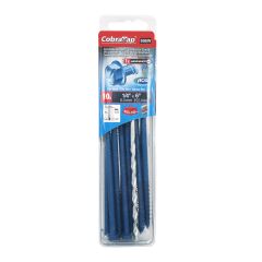 Concrete Screws, Hex Head, 1/4 x 6-in, 10/Pkg