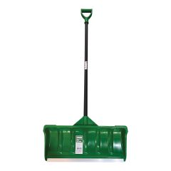 Snow Scraper Shovel - Aluminum Edge - 22’’ - Green