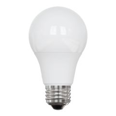 LED Light Bulb, A19, Soft White, 6W, Non-Dimmable, 4/Pkg