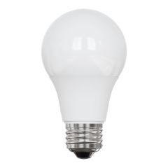 LED Light Bulb, A19, Daylight, 6W, Non-Dimmable, 4/Pkg