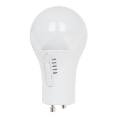 LED Light Bulb, A19, Adjustable 5CCT, 10W, 1/Pkg