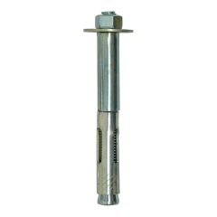 Sleeve-All Mechanical Anchors, Hex, 1/2 x 4-in, 25/Pkg