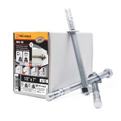 Wedge Anchors – Zinc - 1/2" x 7"