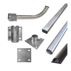 Ensemble de quincaillerie pour rampe de kayak, aluminium