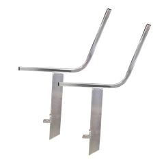 Banc de quai, aluminium, 4 pi