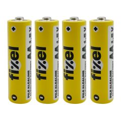Piles alcalines AA, 1,5 V, 4/pqt
