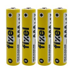 Piles alcalines AAA, 1,5 V, 4/pqt