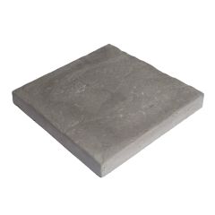 Dalle de patio Ardoise, béton, 24" x 24", gris