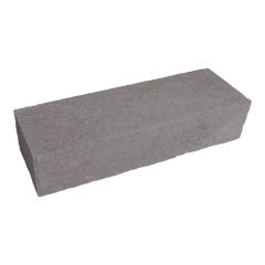 Bloc pour muret Moderno, 18" x 6" x 4", charbon