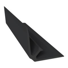 Interior Corner Molding - Aluminum - Black