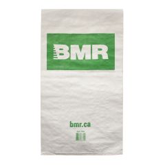 Construction Debris Bag - Woven PP - 20" x 40" - White