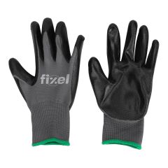 Gants de travail, paume en nitrile, moyen ,10/pqt