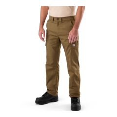 Stretch Cargo Work Pants - 30-32" - Military Green