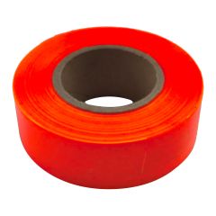 Ruban de signalisation en plastique, 1" x 200', orange