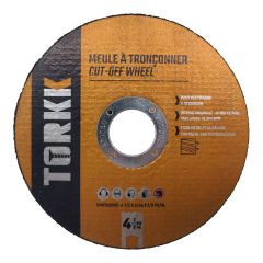 Disques de coupe pour meuleuse, 4 1/2", 5/pqt