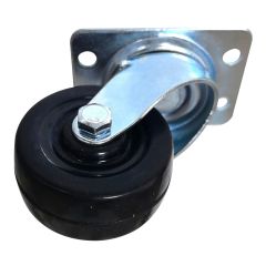 Swivel Caster - Rubber - 2" - 57kg Load Capacity