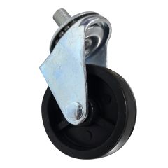 Rigid Caster - Rubber - 2" - 40kg Load Capacity
