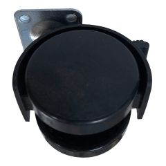 Dual-Wheel Caster With Brake - 2" - 35kg Load Capacity