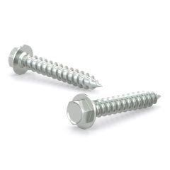 Washer Metal Screws - #8 x 1 1/4" - Type A - 100/Pkg