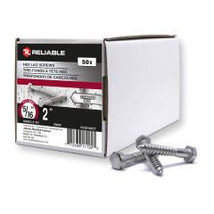 Lag Bolts - 5/16" x 2" - Stainless Steel - 50/Pkg