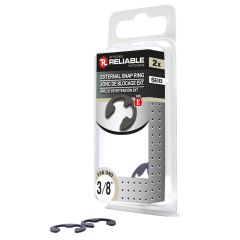 External Snap Ring - 3/8" - 2/Pkg