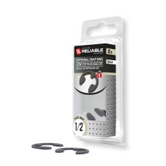 External Snap Rings - 1/2" - 2/Pkg